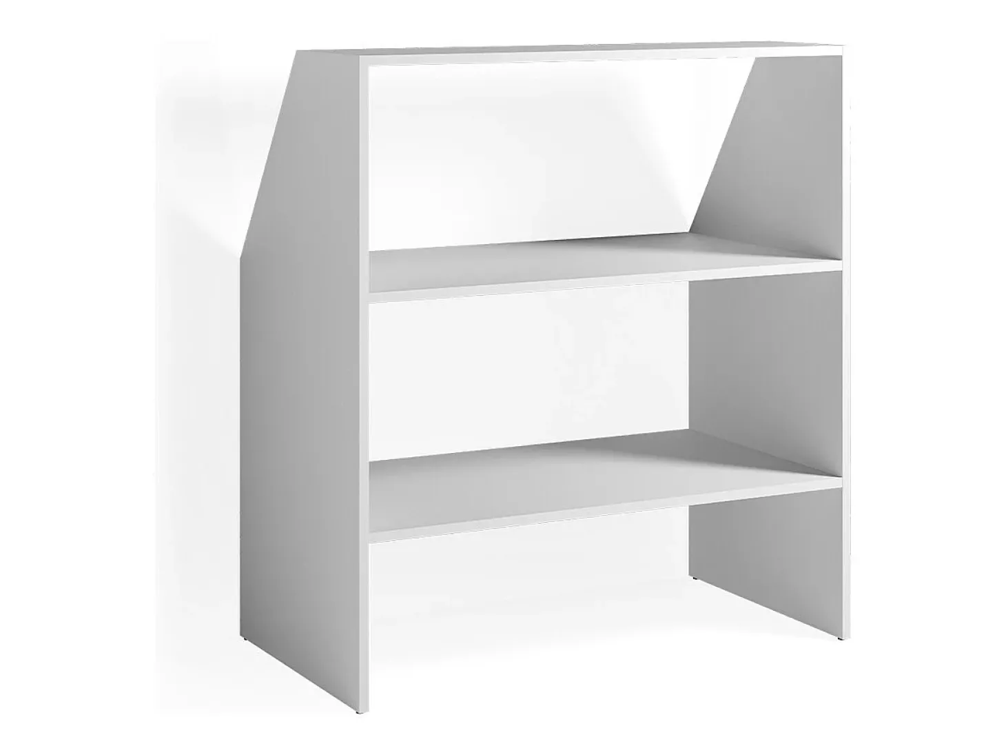 Prateleira para tectos inclinados branco 90x50x100