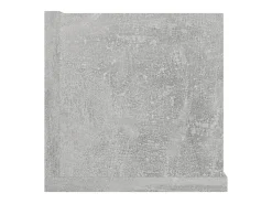 Prateleira parede CD 100x18x18cm contraplacado cinzento cimento