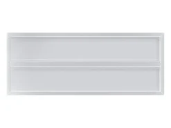 Prateleiras de parede 2 pcs 100x40x3 cm aço inoxidável prateado