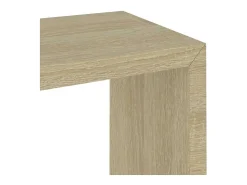 Prateleiras de parede forma de cubo 3pcs cm cor carvalho sonoma