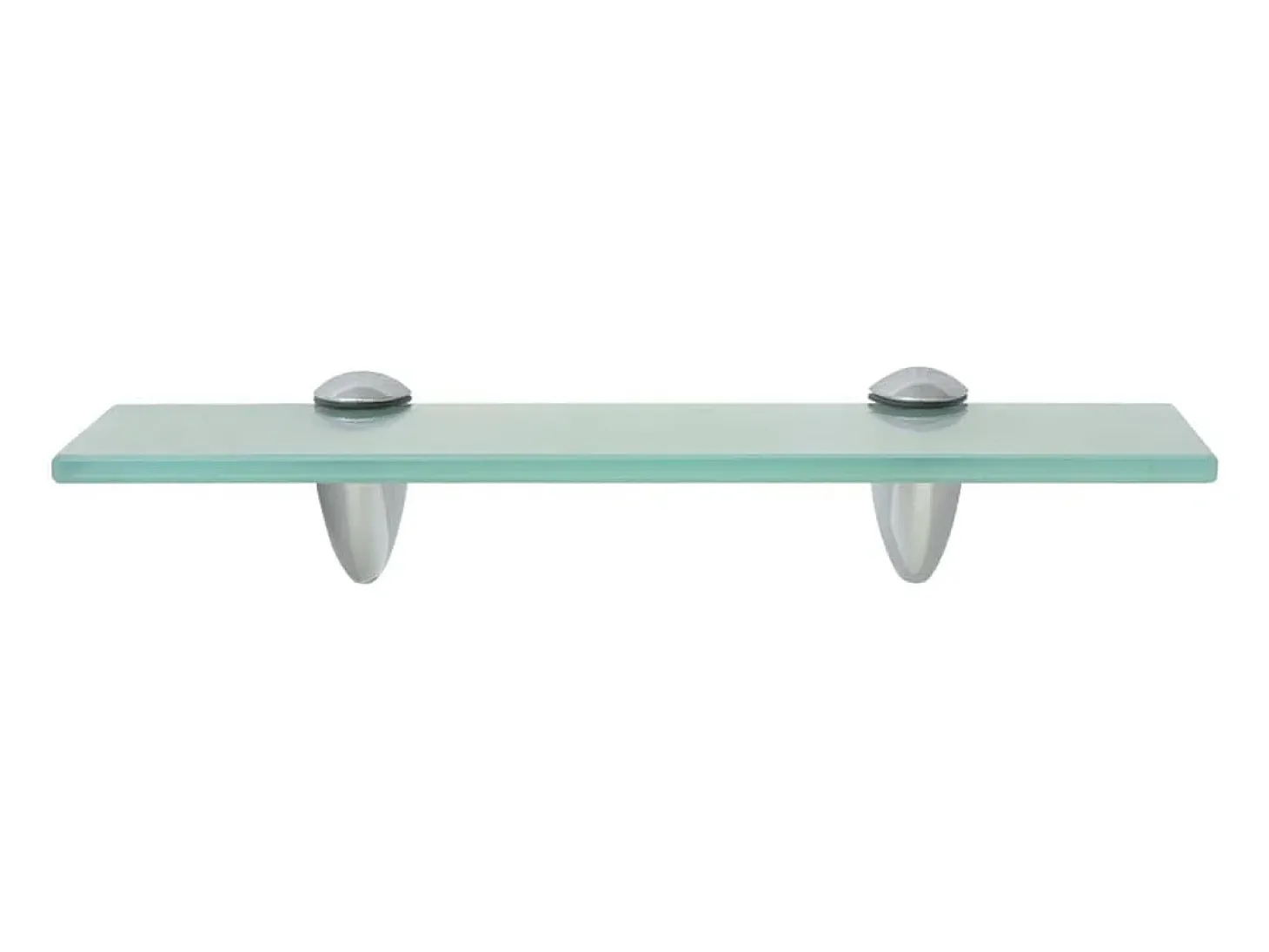 Prateleiras flutuantes 2 pcs vidro 30x10 cm 8 mm