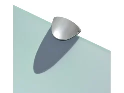 Prateleiras flutuantes 2 pcs vidro 60x10 cm 8 mm PT204788