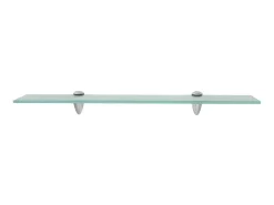 Prateleiras flutuantes 2 pcs vidro 60x10 cm 8 mm PT204788