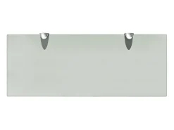 Prateleiras flutuantes 2 pcs vidro 50x20 cm 8 mm