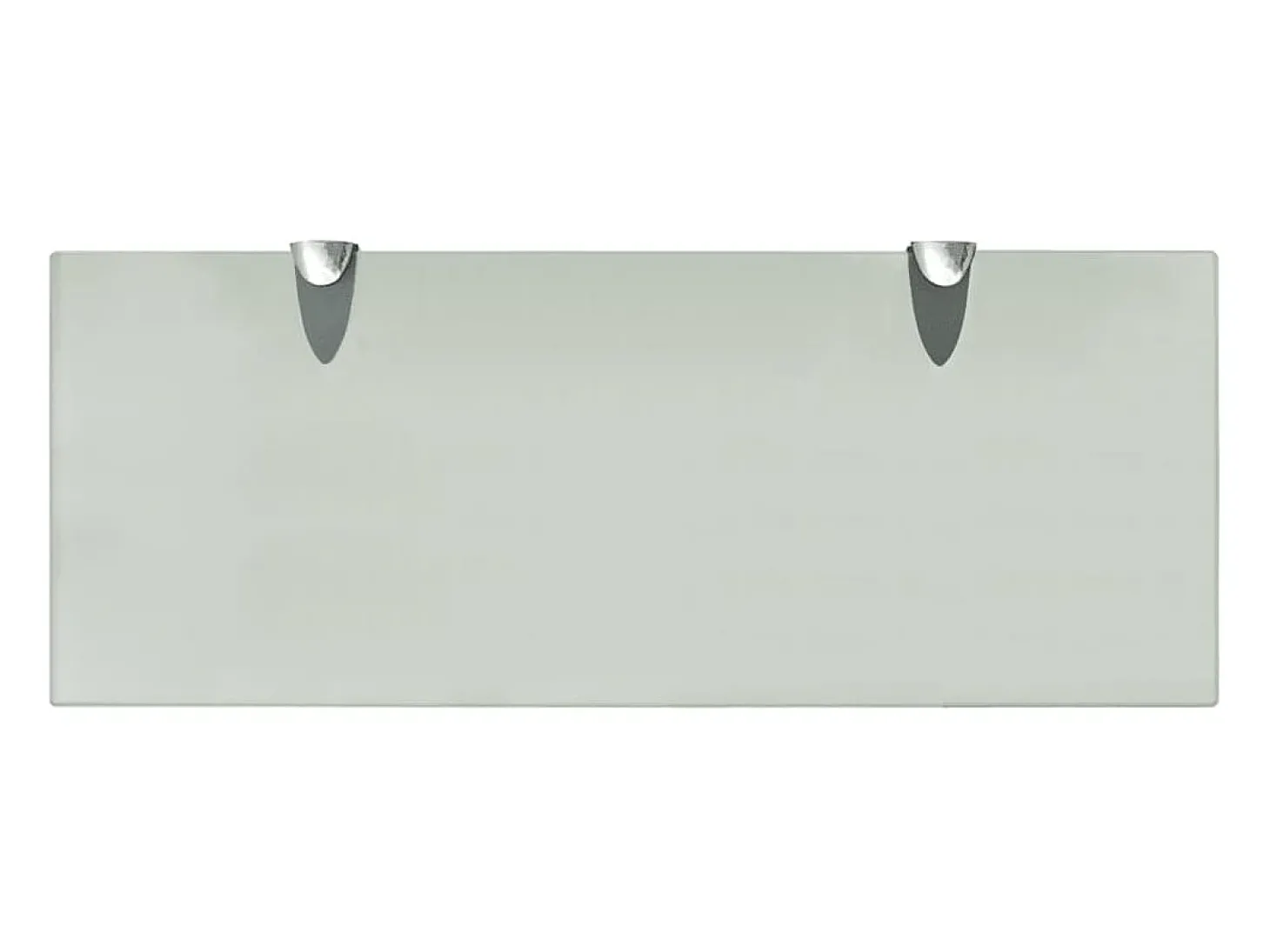 Prateleiras flutuantes 2 pcs vidro 50x20 cm 8 mm