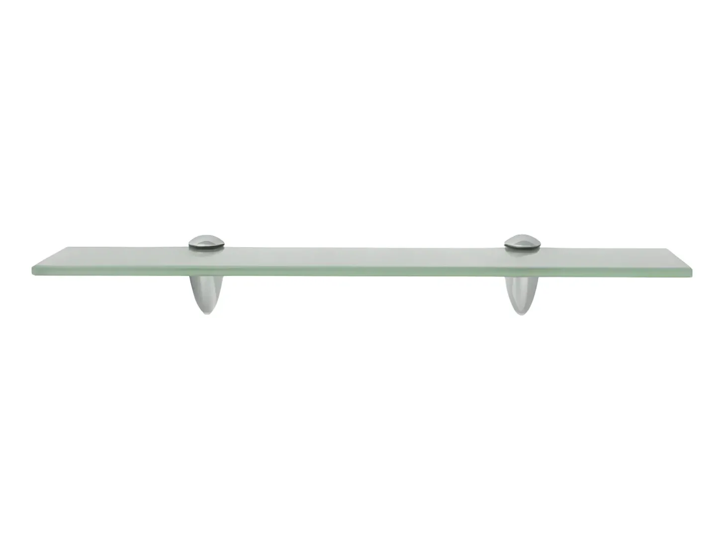 Prateleiras flutuantes 2 pcs vidro 50x20 cm 8 mm PT879210