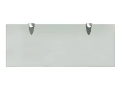 Prateleiras flutuantes 2 pcs vidro 50x20 cm 8 mm PT879210