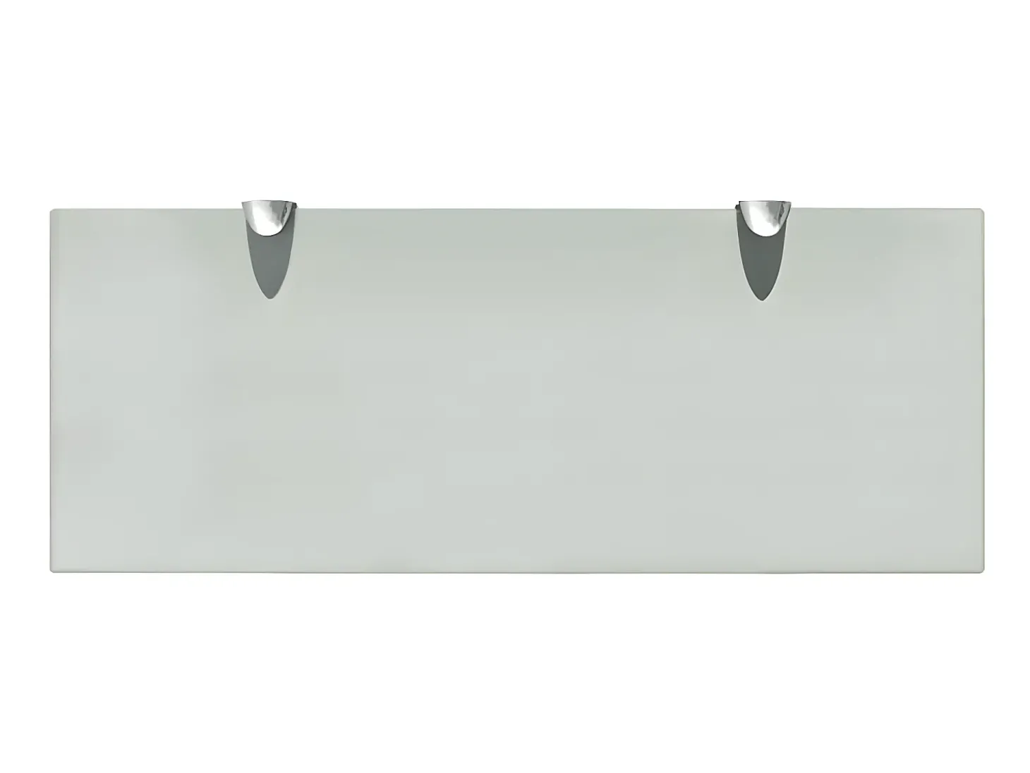 Prateleiras flutuantes 2 pcs vidro 50x20 cm 8 mm PT879210