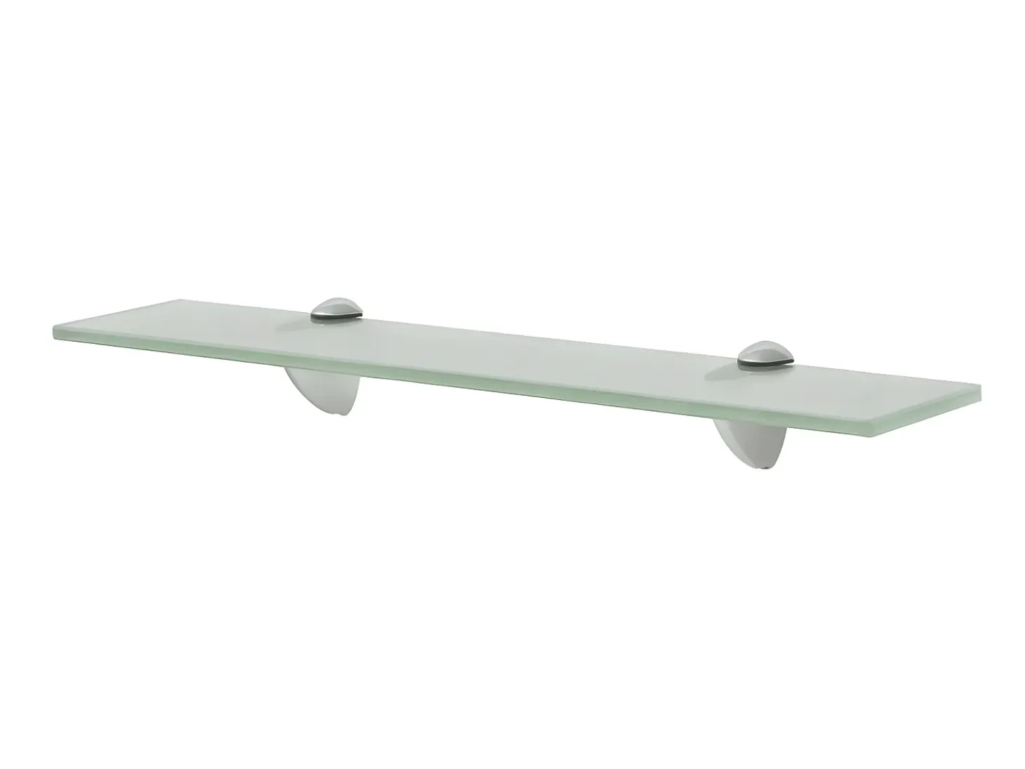 Prateleiras flutuantes 2 pcs vidro 50x20 cm 8 mm PT879210