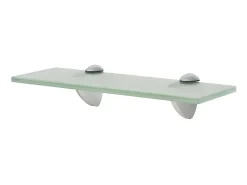 Prateleiras flutuantes 2 pcs vidro 30x10 cm 8 mm PT360156