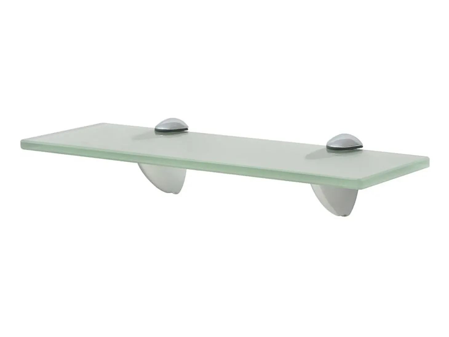 Prateleiras flutuantes 2 pcs vidro 30x10 cm 8 mm PT360156