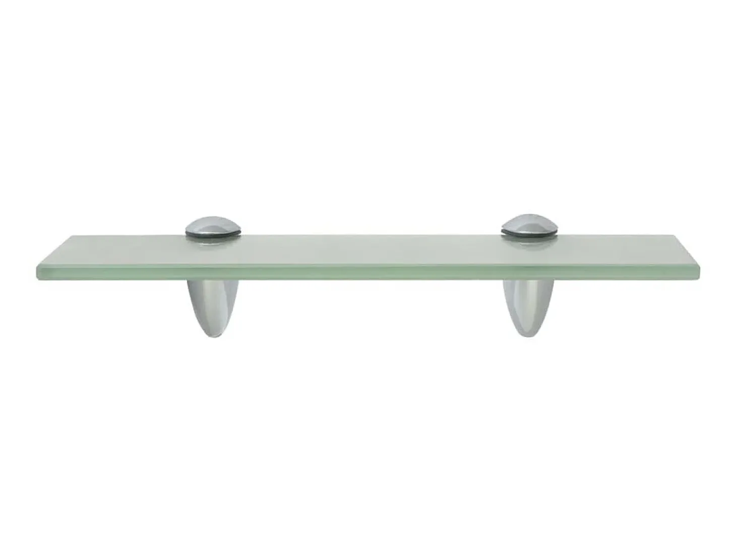 Prateleiras flutuantes 2 pcs vidro 30x10 cm 8 mm PT360156