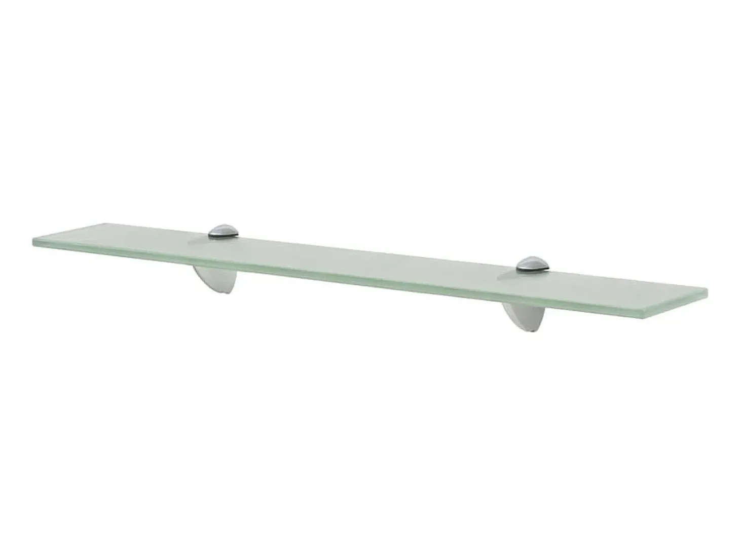 Prateleiras flutuantes 2 pcs vidro 60x10 cm 8 mm PT466749
