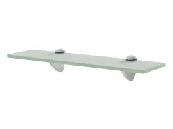 Prateleiras flutuantes 2 pcs vidro 40x10 cm 8 mm PT936999