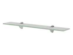 Prateleiras flutuantes 2 pcs vidro 60x20 cm 8 mm PT807456