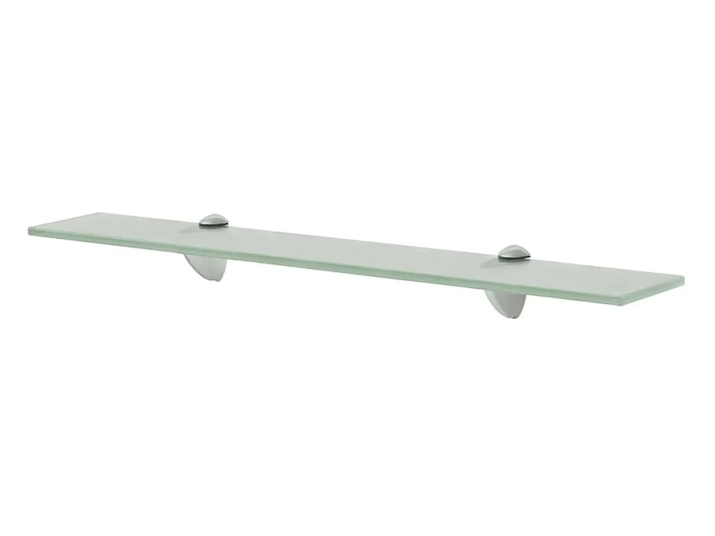 Prateleiras flutuantes 2 pcs vidro 60x20 cm 8 mm PT807456