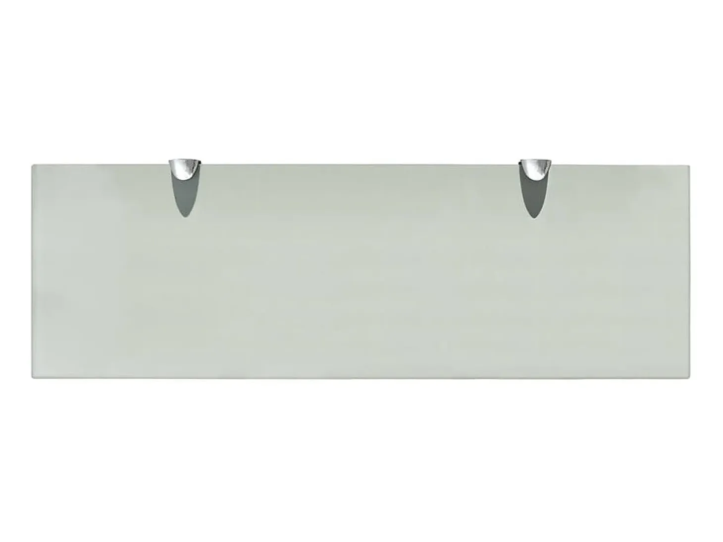 Prateleiras flutuantes 2 pcs vidro 60x20 cm 8 mm PT807456