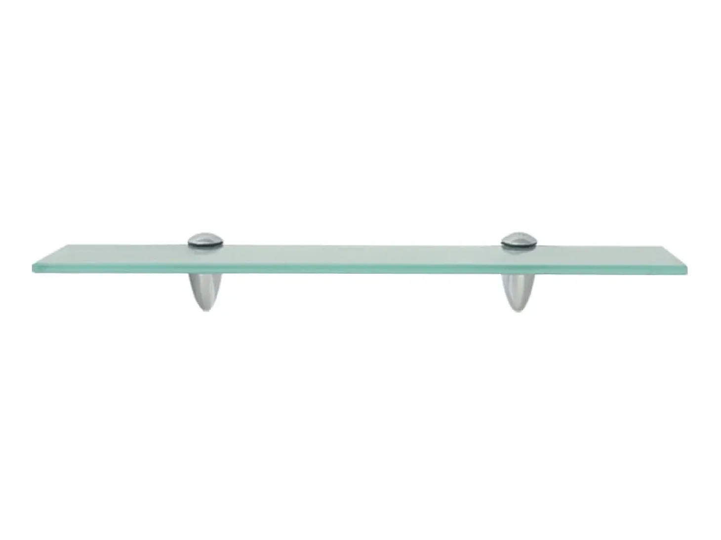 Prateleiras flutuantes 2 pcs vidro 50x20 cm 8 mm PT836797