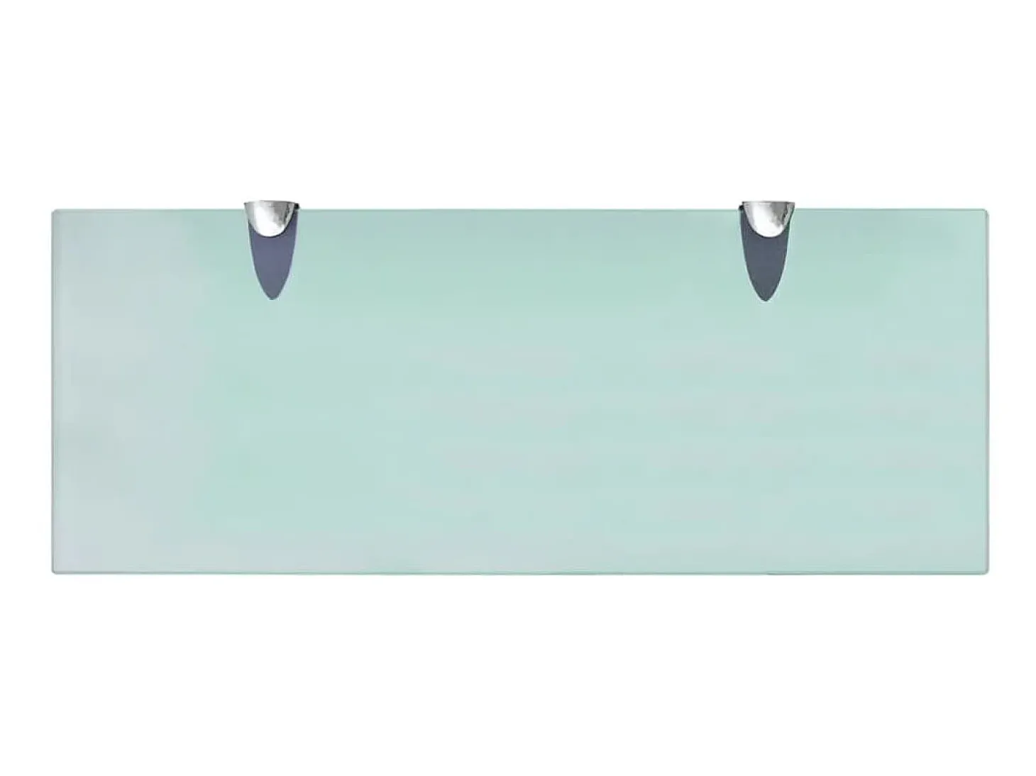 Prateleiras flutuantes 2 pcs vidro 50x20 cm 8 mm PT836797