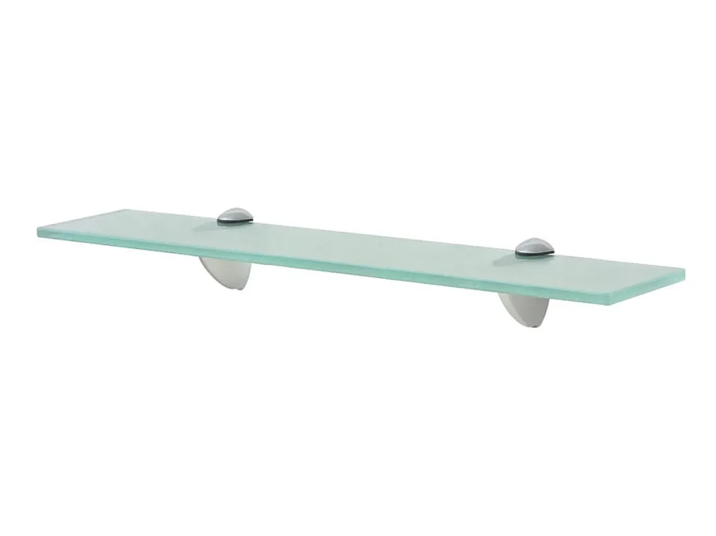 Prateleiras flutuantes 2 pcs vidro 50x20 cm 8 mm PT836797