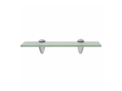 Prateleiras flutuantes 2 pcs vidro 30x20 cm 8 mm PT657795