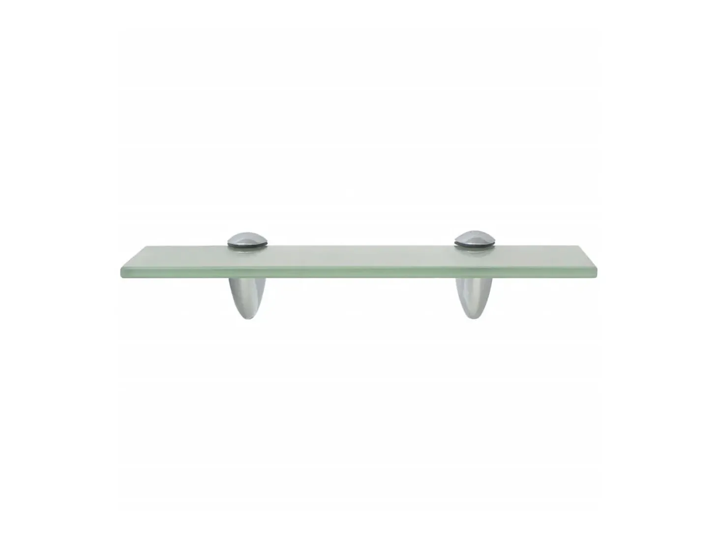 Prateleiras flutuantes 2 pcs vidro 30x20 cm 8 mm PT657795