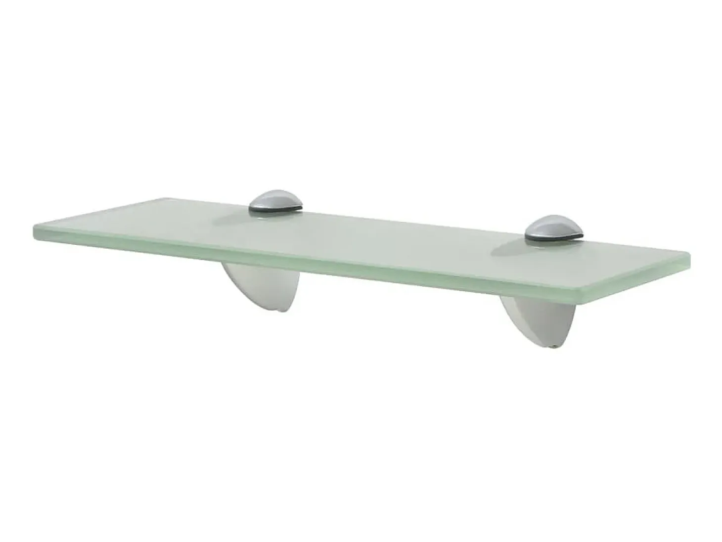Prateleiras flutuantes 2 pcs vidro 30x20 cm 8 mm PT657795