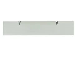 Prateleiras flutuantes 2 pcs vidro 100x20 cm 8 mm PT281337