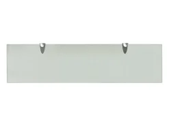 Prateleiras flutuantes 2 pcs vidro 80x20 cm 8 mm