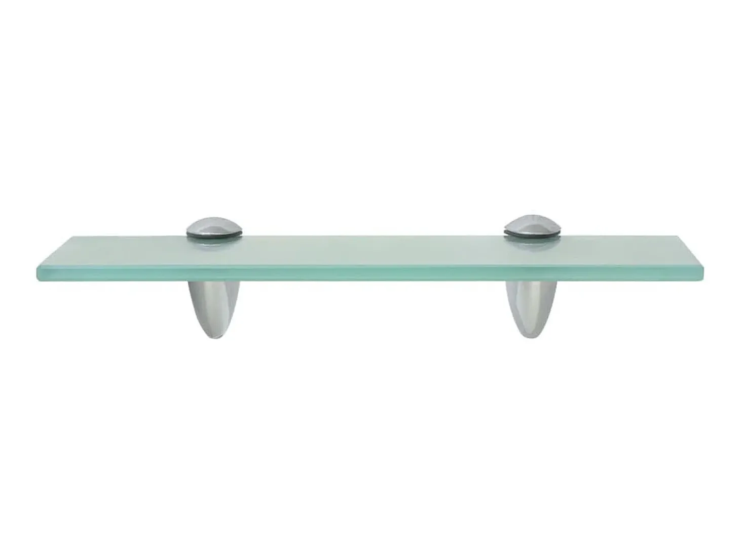 Prateleiras flutuantes 2 pcs vidro 30x20 cm 8 mm PT136107