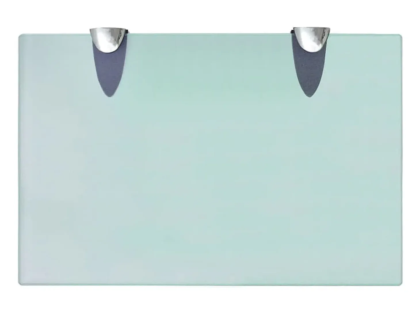 Prateleiras flutuantes 2 pcs vidro 30x20 cm 8 mm PT136107