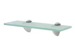 Prateleiras flutuantes 2 pcs vidro 30x20 cm 8 mm PT136107