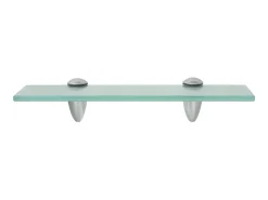 Prateleiras flutuantes 2 pcs vidro 30x10 cm 8 mm PT427894