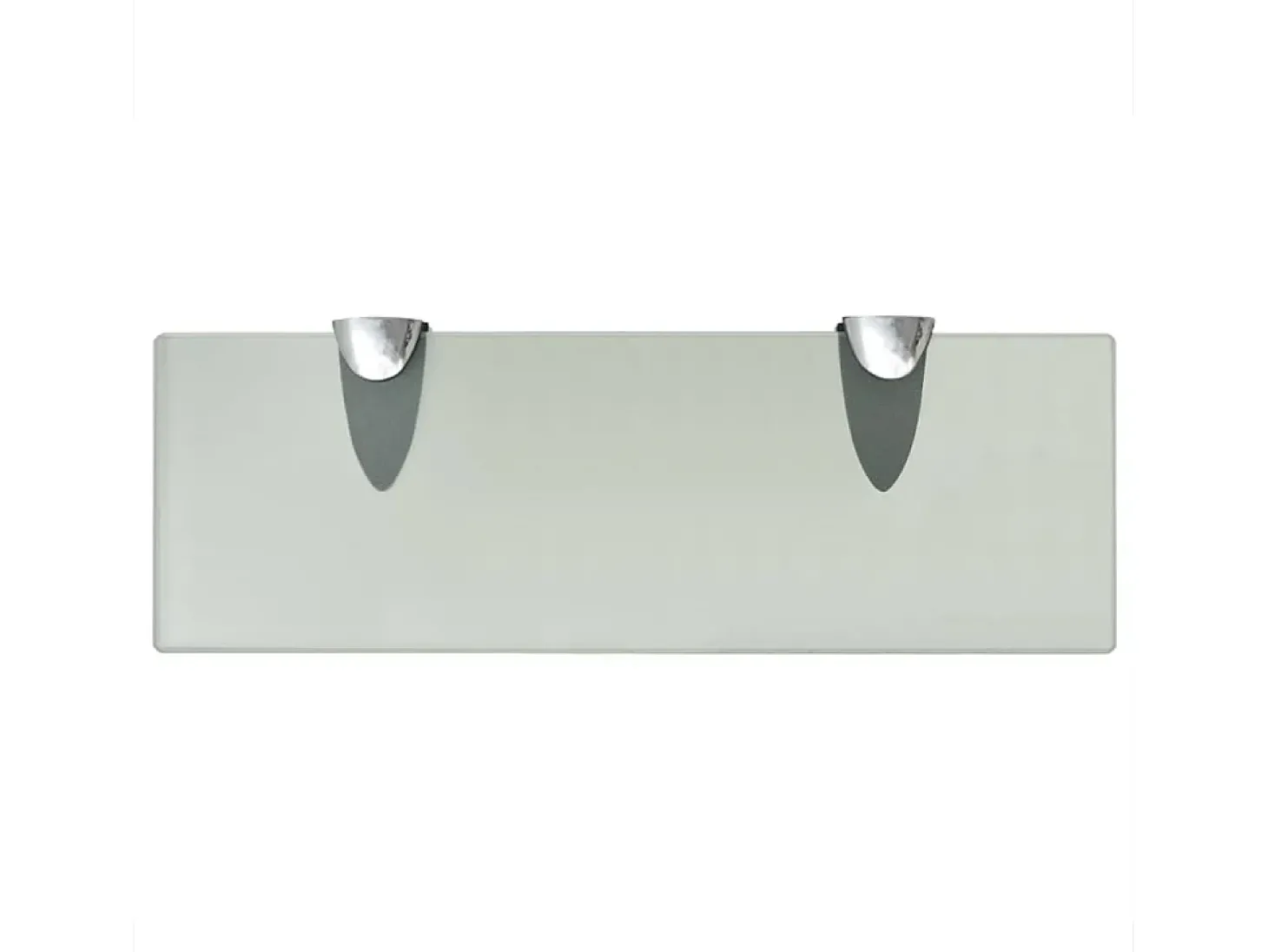 Prateleiras flutuantes 2 pcs vidro 30x10 cm 8 mm