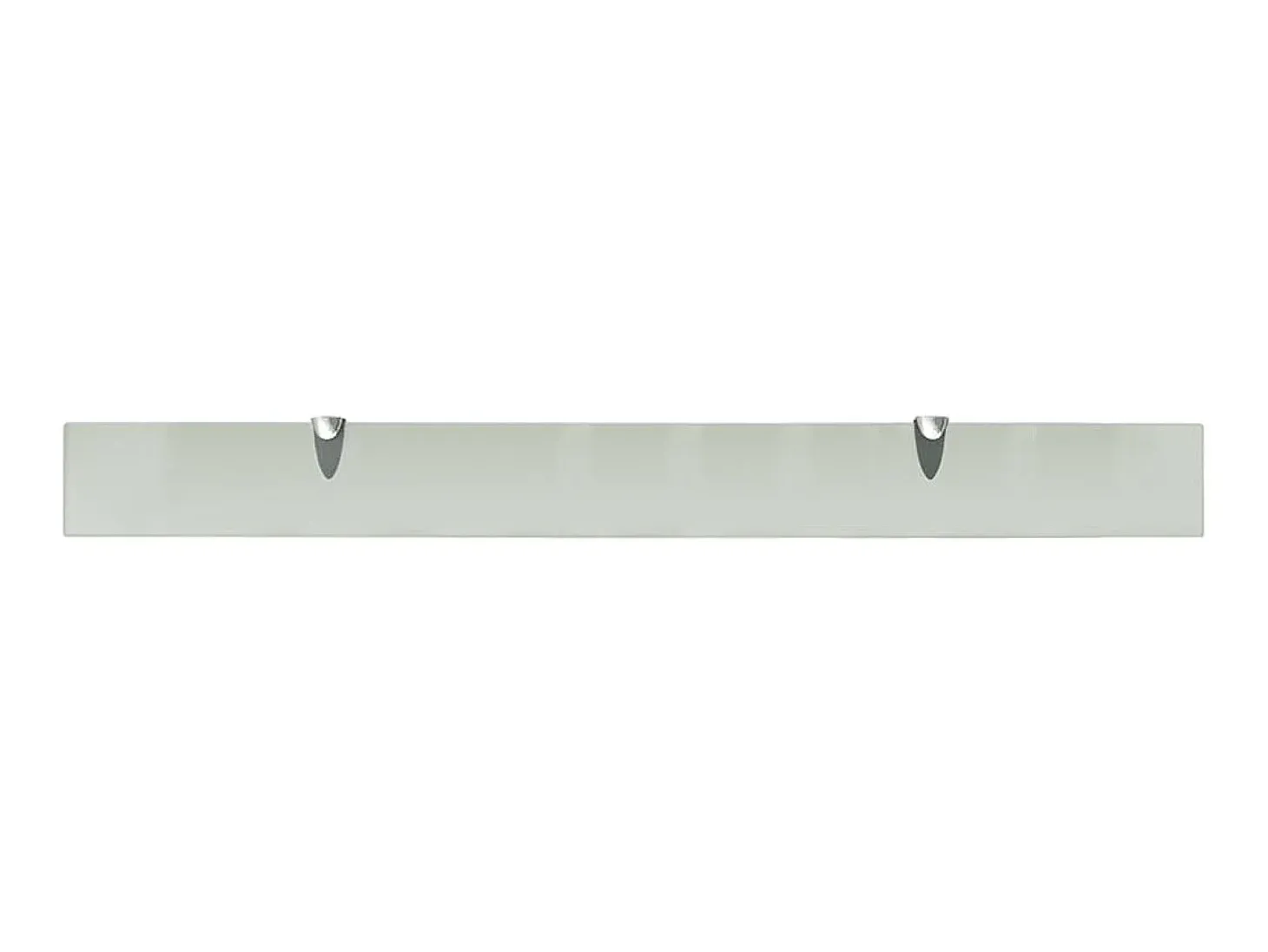 Prateleiras flutuantes 2 pcs vidro 100x10 cm 8 mm PT356316