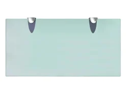 Prateleiras flutuantes 2 pcs vidro 40x20 cm 8 mm PT190678