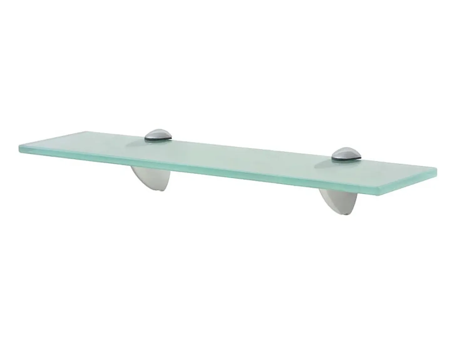 Prateleiras flutuantes 2 pcs vidro 40x20 cm 8 mm PT190678