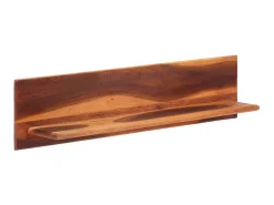 Prateleiras parede 2 pcs 112x20x26 cm madeira de acácia maciça PT498914