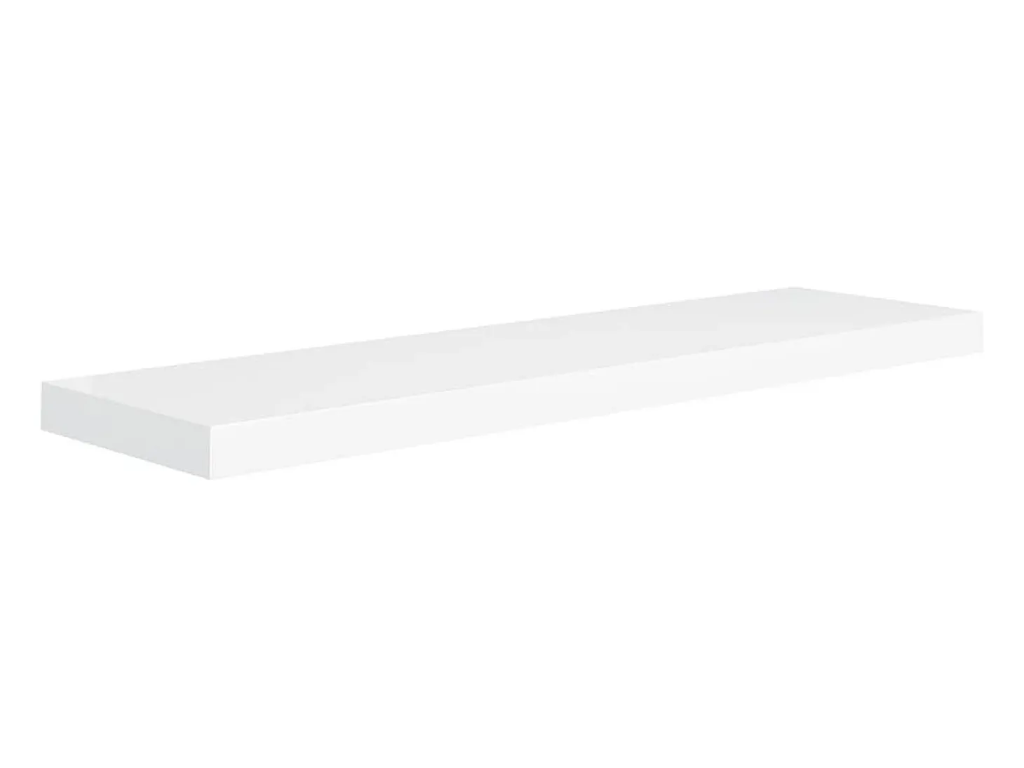 Prateleiras parede suspensas 4 pcs 90x23,5x3,8cm MDF branco PT603814