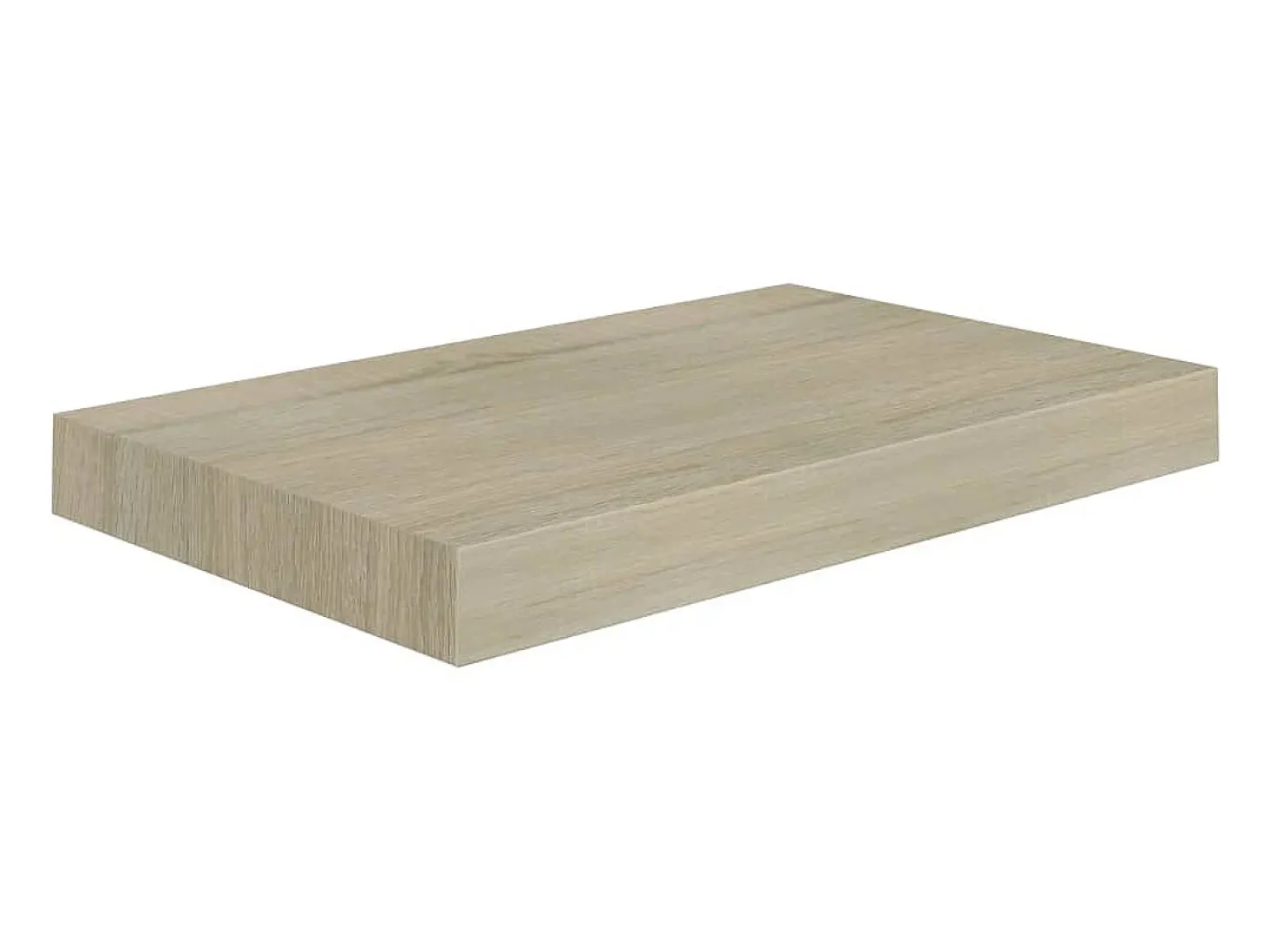Prateleiras parede suspensas 4 pcs 40x23x3,8cm MDF cor carvalho PT180059