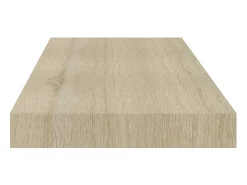 Prateleiras parede suspensas 2 pcs 60x23,5x3,8 cm MDF carvalho PT661961