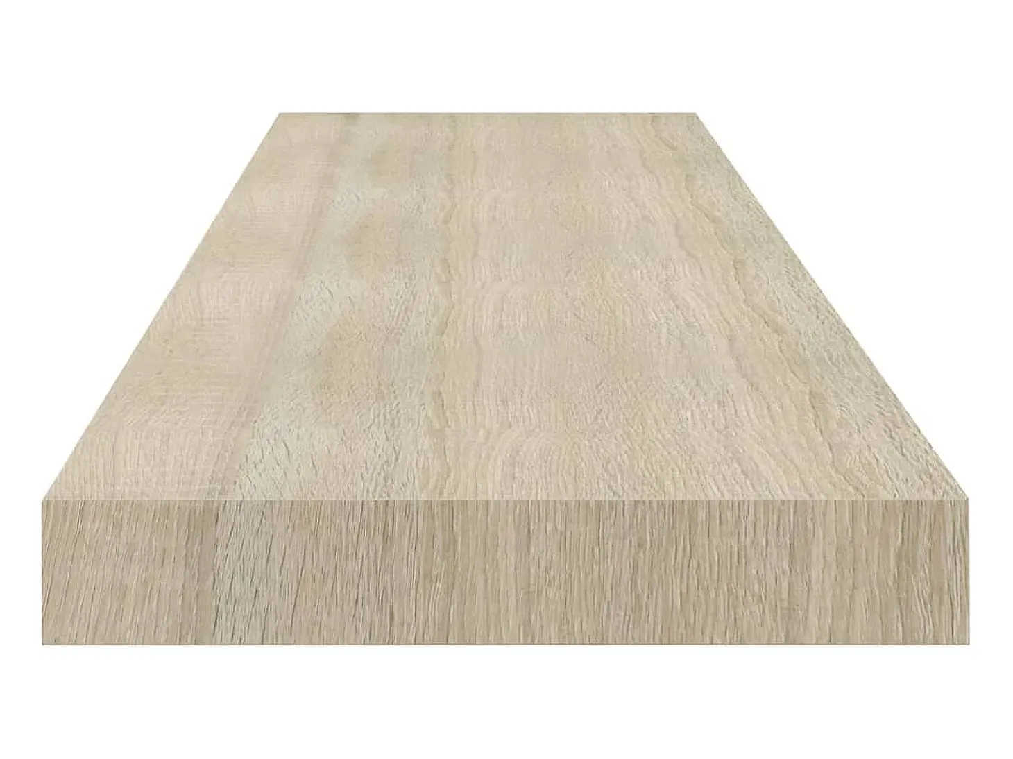 Prateleiras parede suspensas 4 pcs 90x23,5x3,8cm MDF carvalho PT911355