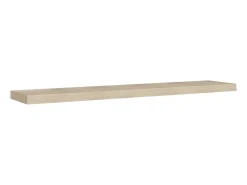 Prateleiras parede suspensas 2 pcs 120x23,5x3,8cm MDF carvalho PT836679