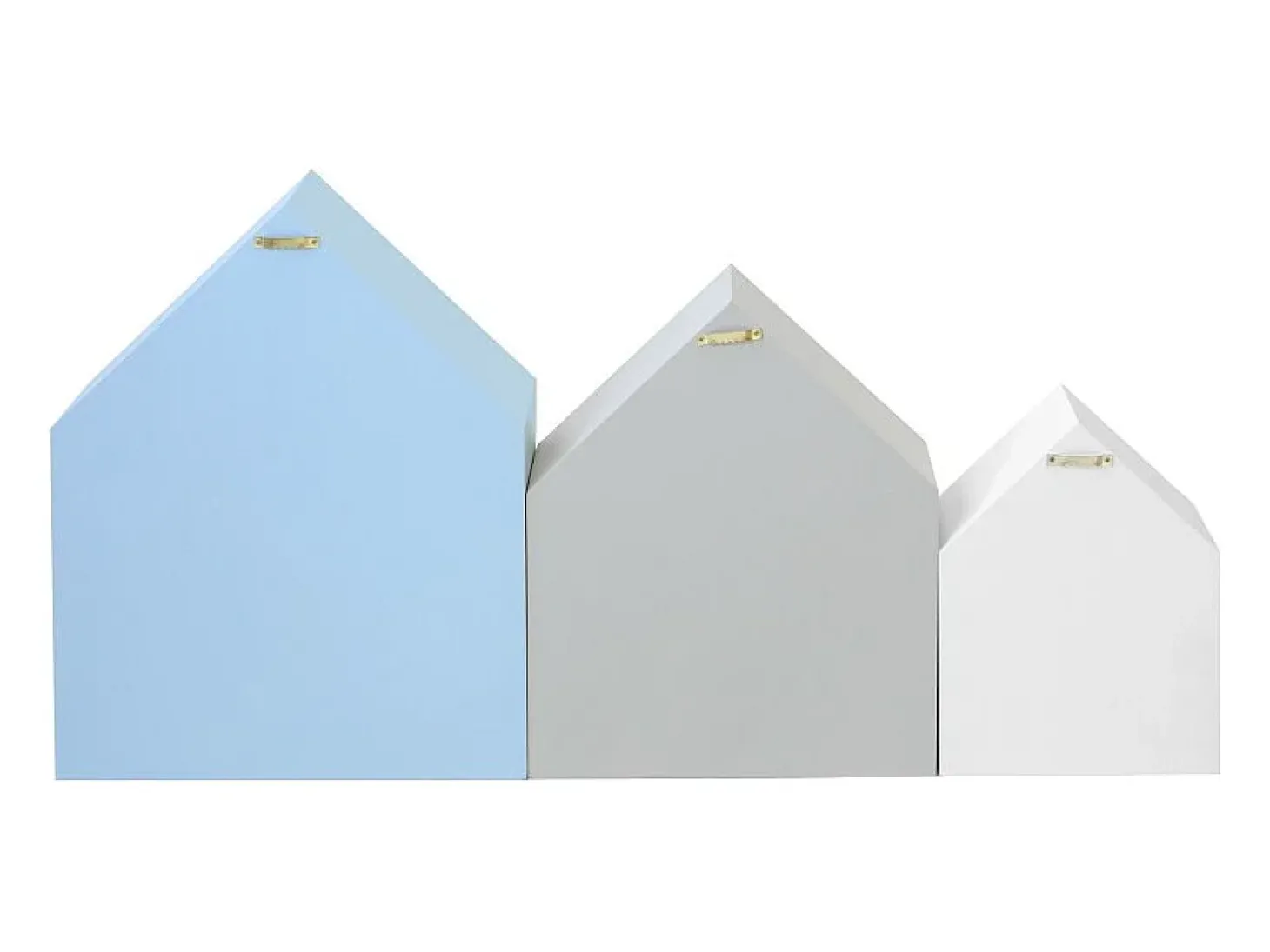 Prateleiras set de 3 MDF multicolor 37,5x29x12cm