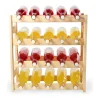 Rack de vinho de madeira KADAX Rack de álcool para 20 garrafas