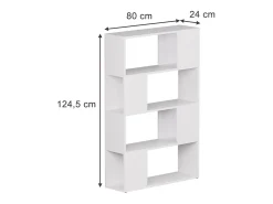 Raumteiler branco 80x24x124.5 eneos