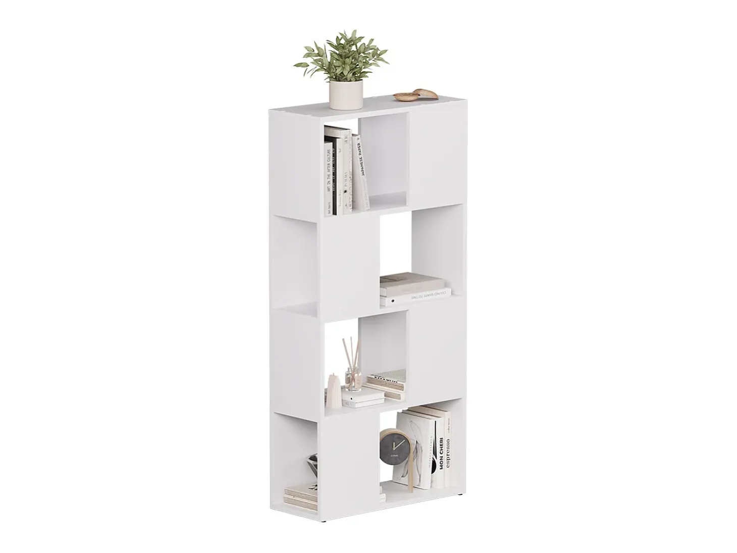 Raumteiler branco 60x24x124.5 eneos