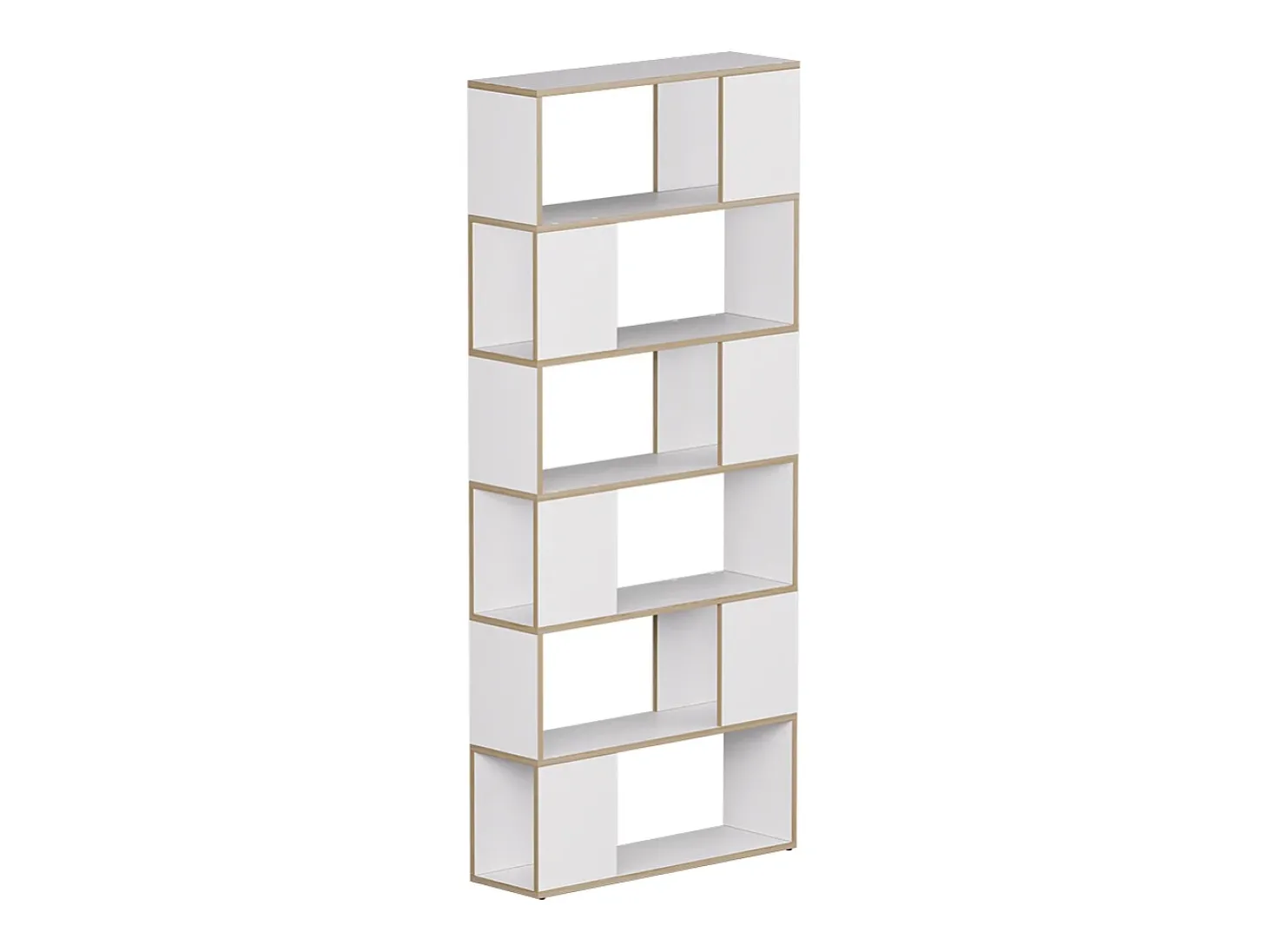Raumteiler branco/carvalho 80x24x186 eneos