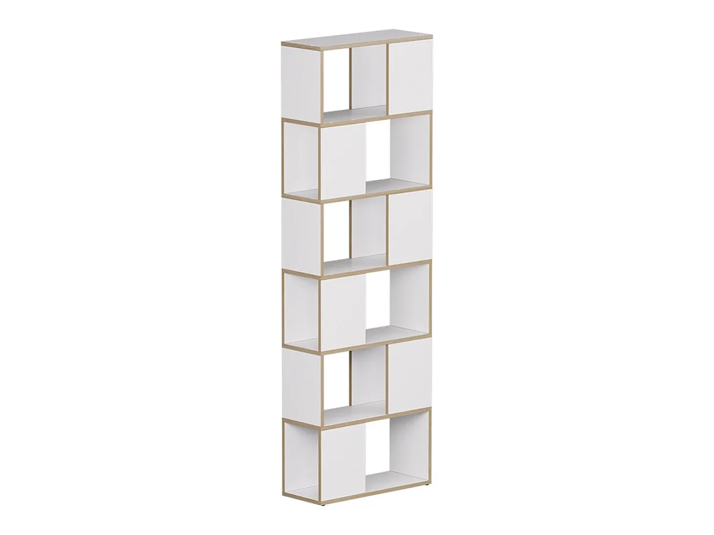 Raumteiler branco/carvalho 60x24x186 eneos