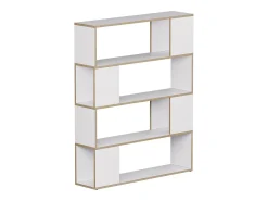 Raumteiler branco/carvalho 100x24x124.5 eneos